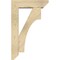 Ekena Millwork Westlake Slat Rough Sawn Bracket w/ Offset Brace, Douglas Fir, 6"W x 20"D x 32"H BKT0604X20X32WTL06RDF - alternate 4